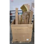 pallet of ugly stick fishing rod DDK desk, duravit product, light filtering, shade, car parts and mo