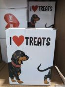 Pallet- Dachsund Treat Canisters