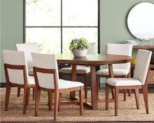 Pacifica collection 7 piece expandable dining set