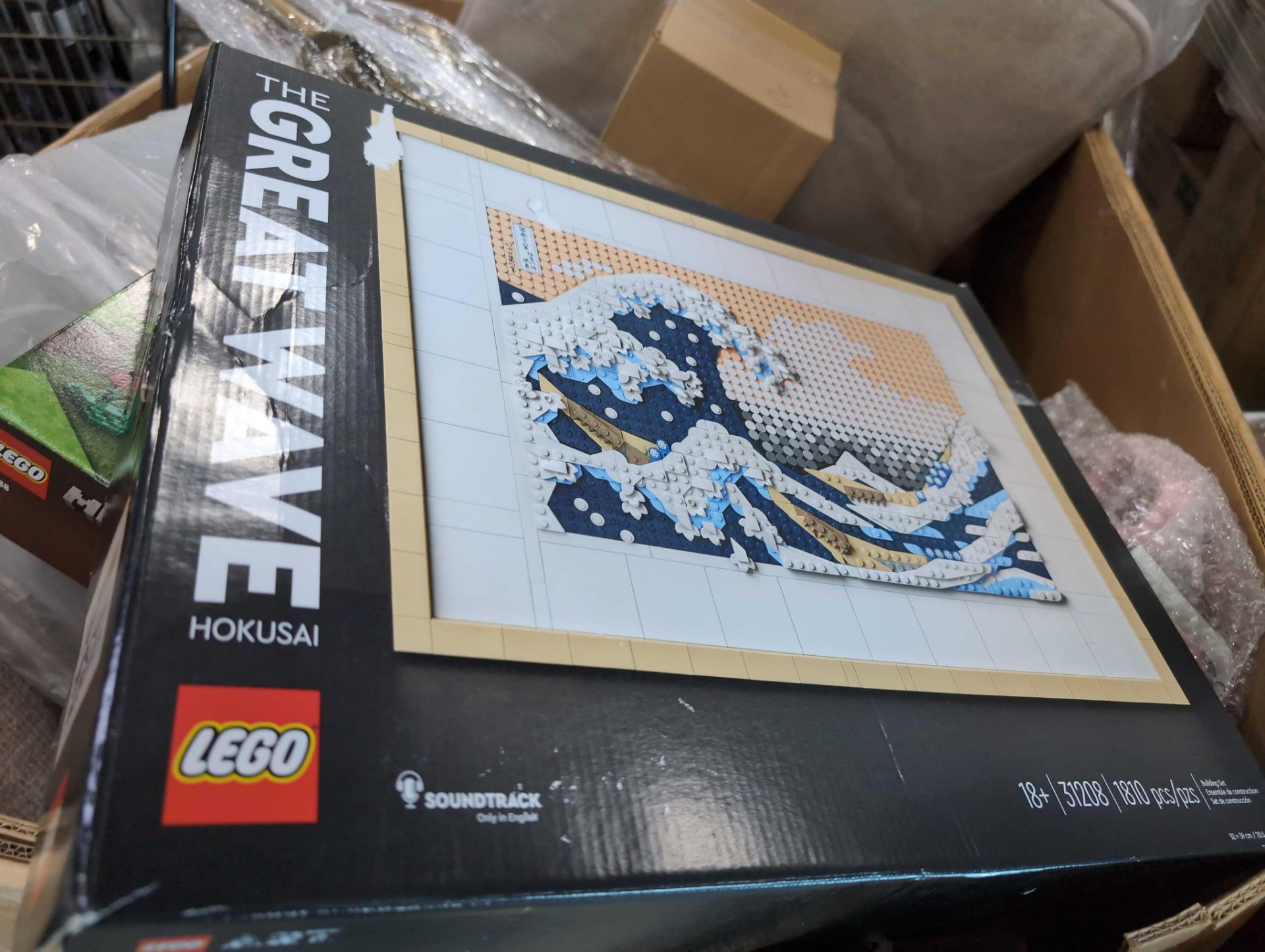 Gl- Legos, cushions, puzzle, mop bucket, stanley, bb gun and more - Image 2 of 18