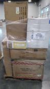 Pallet- Pool, misc furniutre, midea AC unit, closetmaid, compressed air dryer 40211, and more