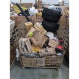 Wire bin- tires, milwaukee Thread cutter, readylift suspensions, tires, dewalt saw and more