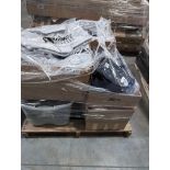 Pallet- of Affinity Apparel, elbeco work wear, work clothing and more