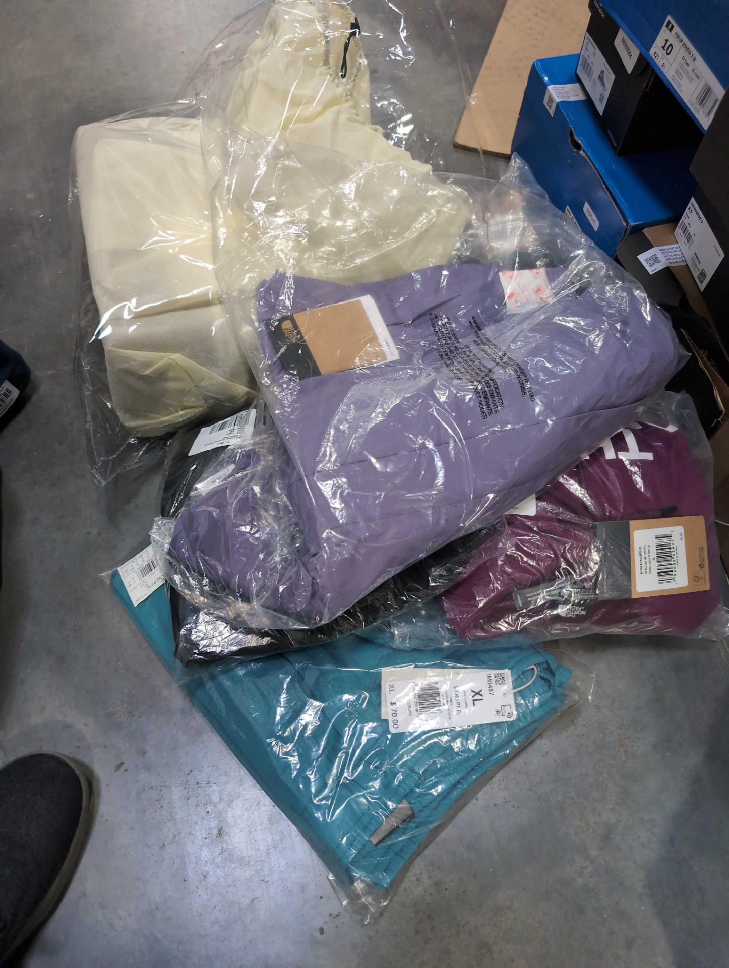 nicer clothing kith duffle bags, Yeezy Adidas Converse powder River, Calvin, Klein and more - Image 9 of 28