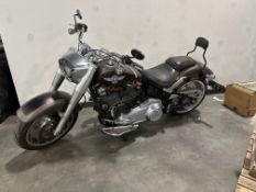 2019 Harley-Davidson FLFBS Fatboy Motorcycle w/ 4,754 Miles Engine Type: V2, 1870 cc; 4-Stroke VIN #