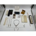 Dress Jewellery and other to include HM Silver Ing