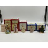 Three Boxed Royal Doulton Bunnykins Figurines to i