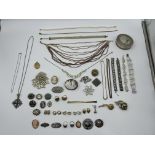 Assortment of Dress Jewellery to include HM Silver