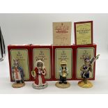 Four Boxed Royal Doulton Bunnykins Figurines to in