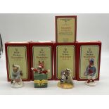 Four Boxed Royal Doulton Bunnykins Figurines to in