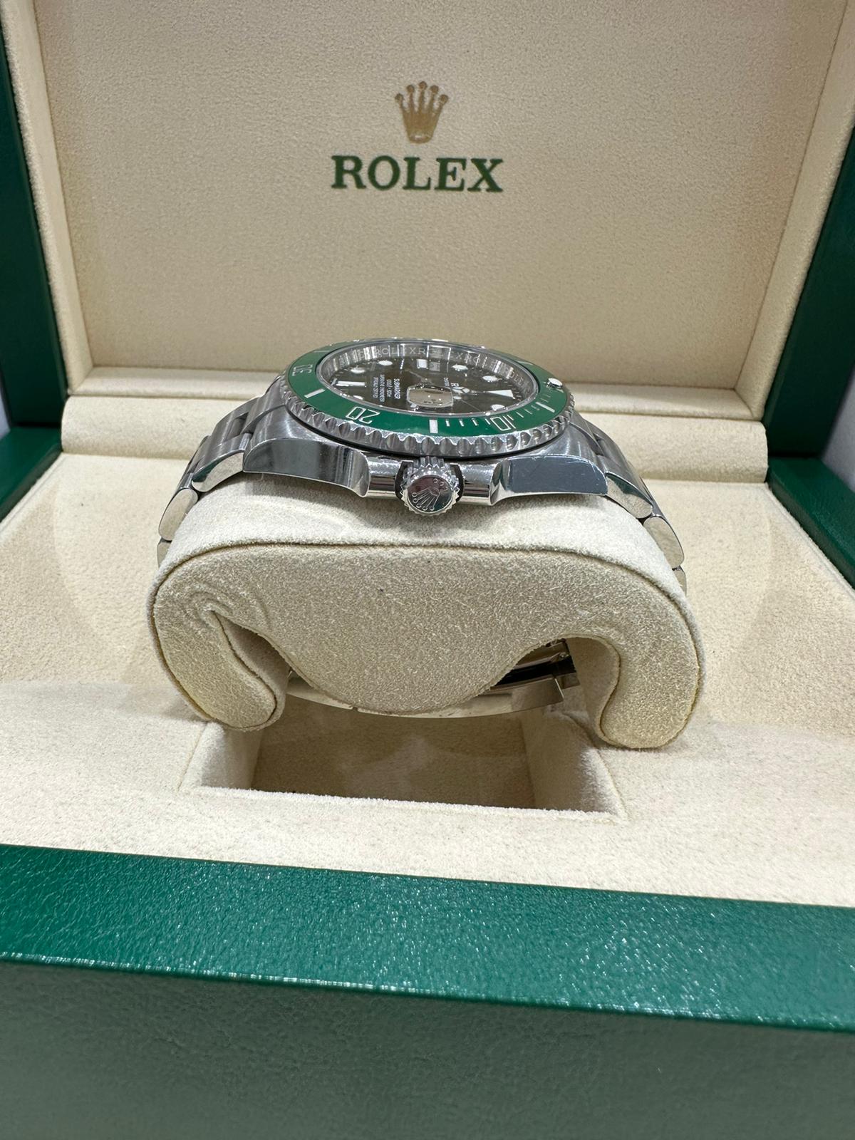 Rolex Submariner Hulk discontinued watch 2019 with - Image 3 of 10