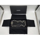 Boxed Chanel Pearl Necklace. Absolutely amazing co