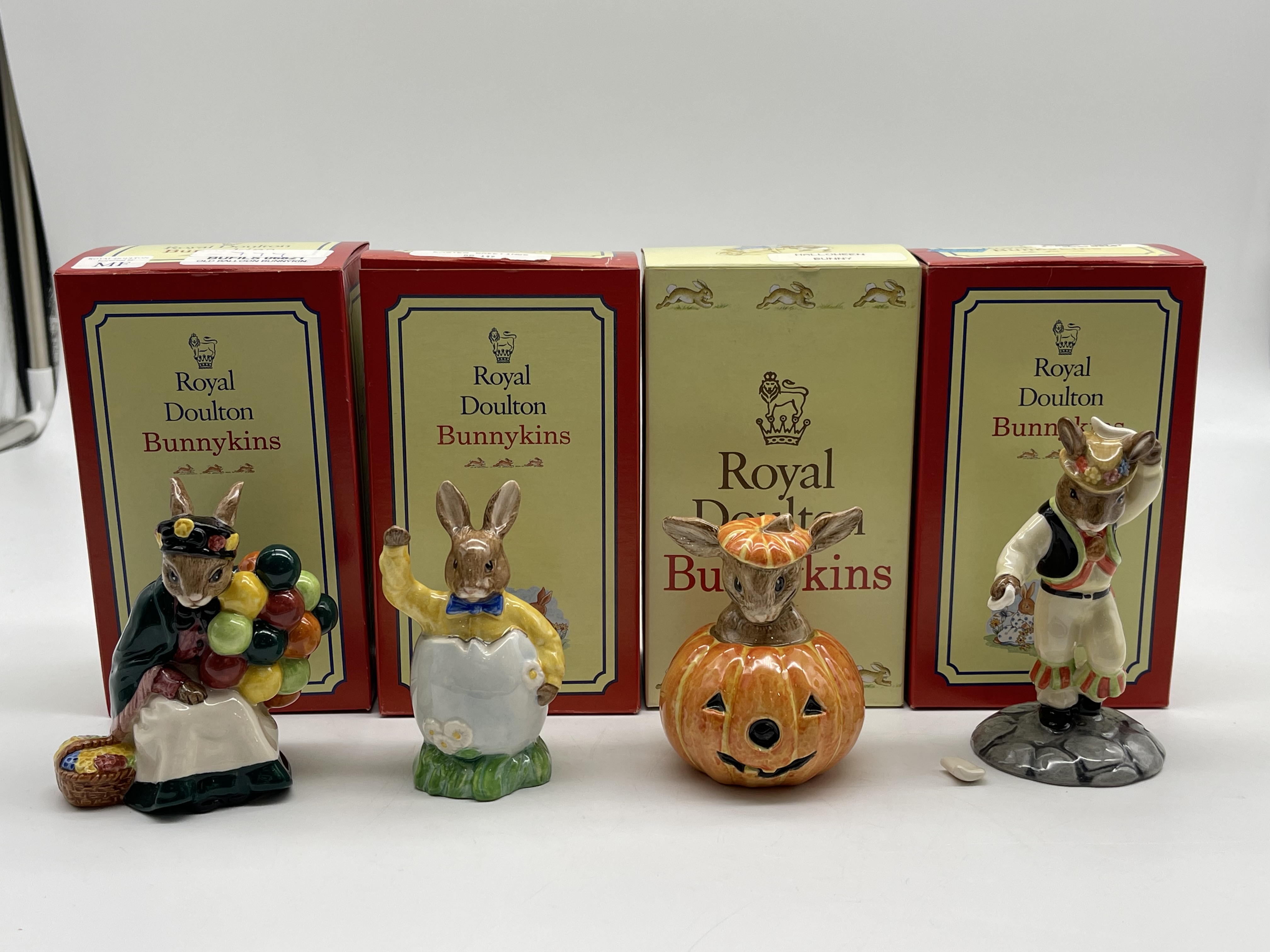 Four Boxed Royal Doulton Bunnykins Figurines to in - Image 24 of 24