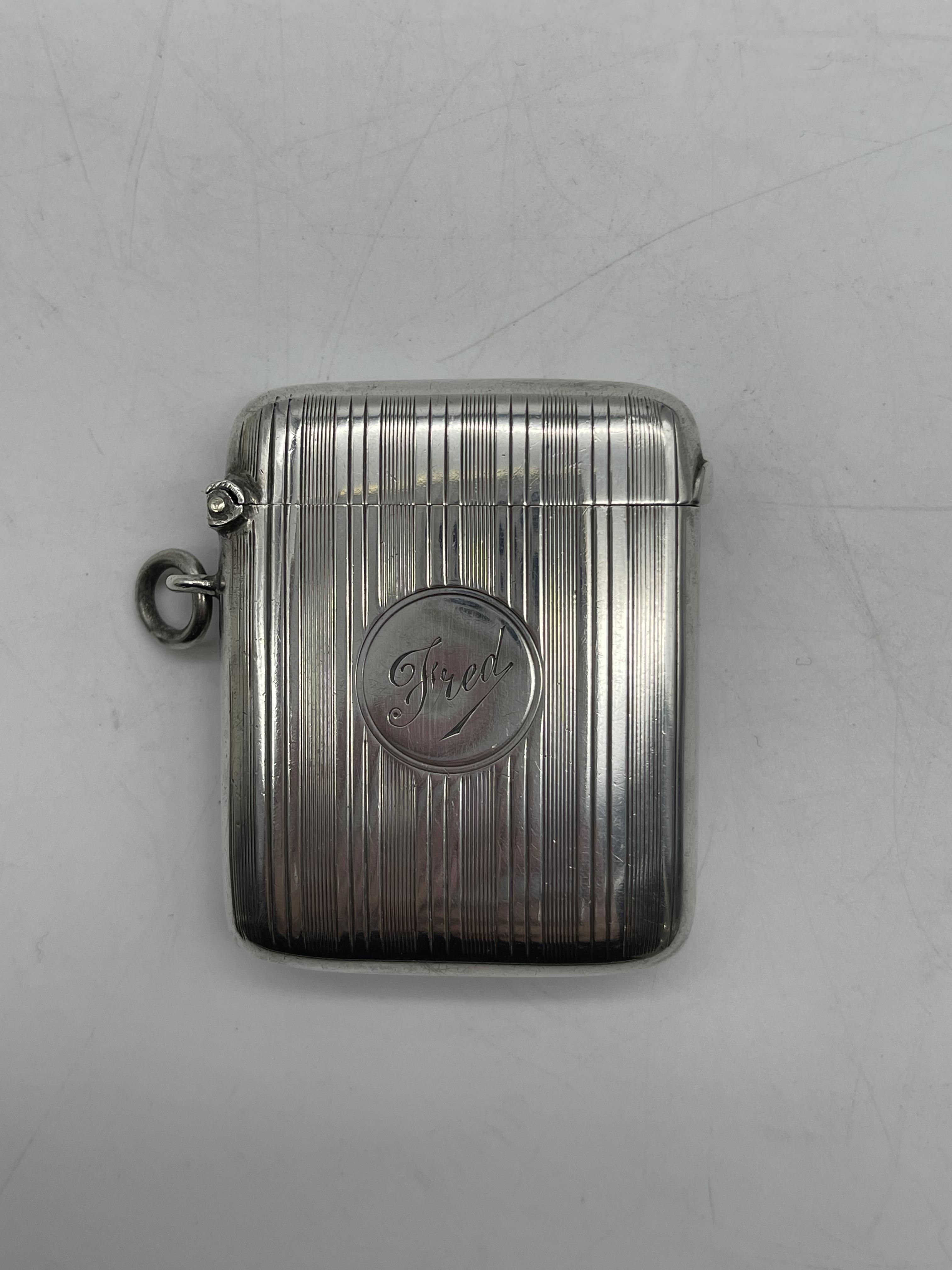 Hallmarked Silver Cigarette Case along with Three - Image 19 of 25