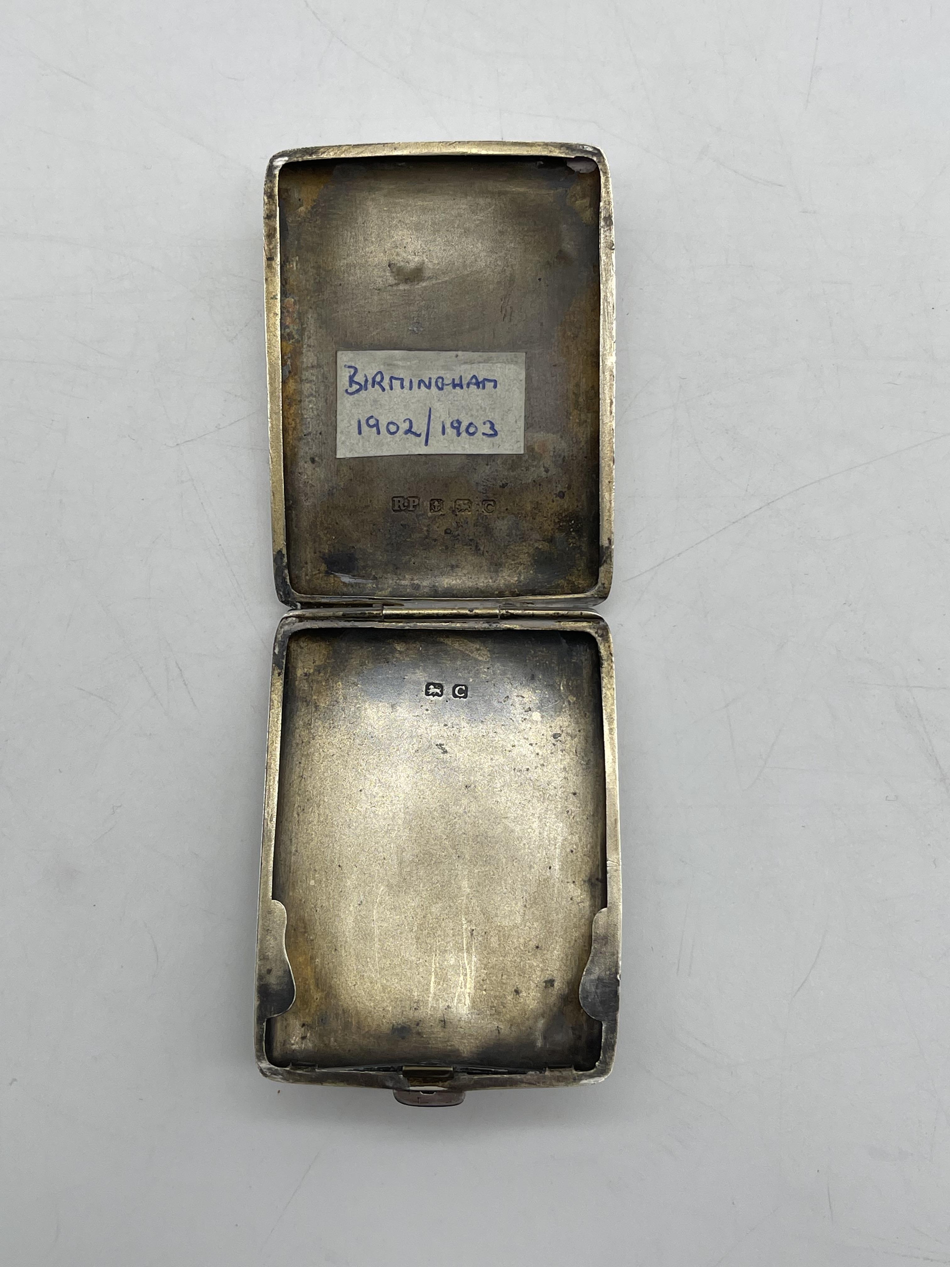 Hallmarked Silver Cigarette Case along with Three - Image 15 of 25