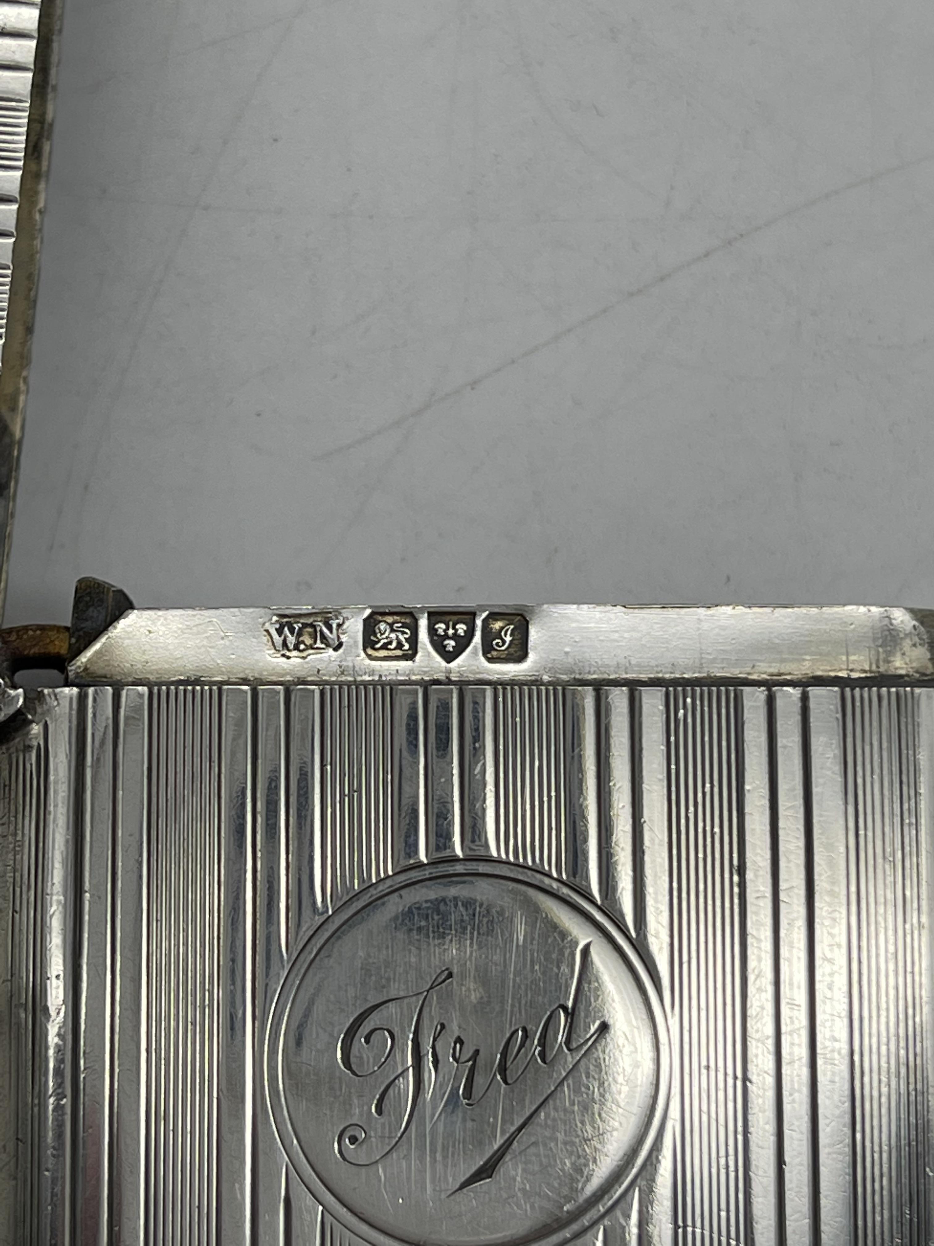 Hallmarked Silver Cigarette Case along with Three - Image 22 of 25