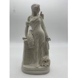 Parian Ware Sculpture. Damages present, please se