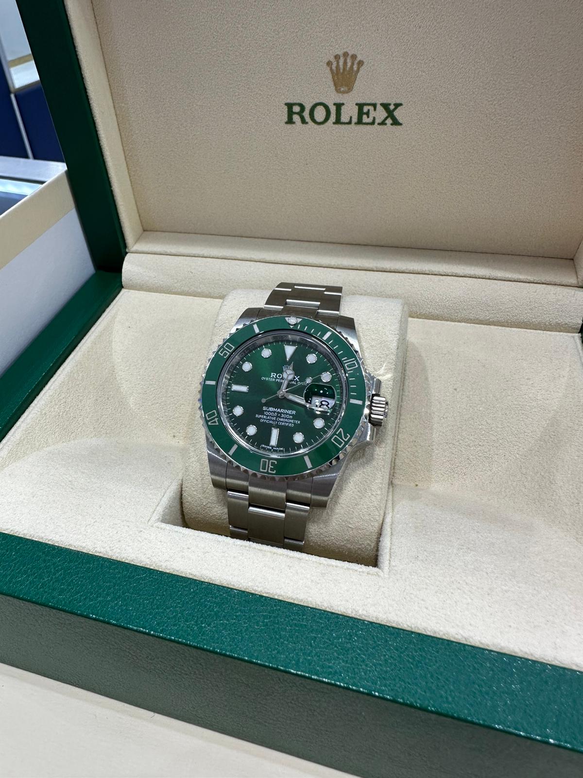 Rolex Submariner Hulk discontinued watch 2019 with - Image 10 of 10