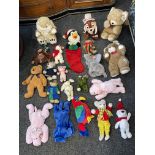 Collection of Soft Toys to include TY and others.