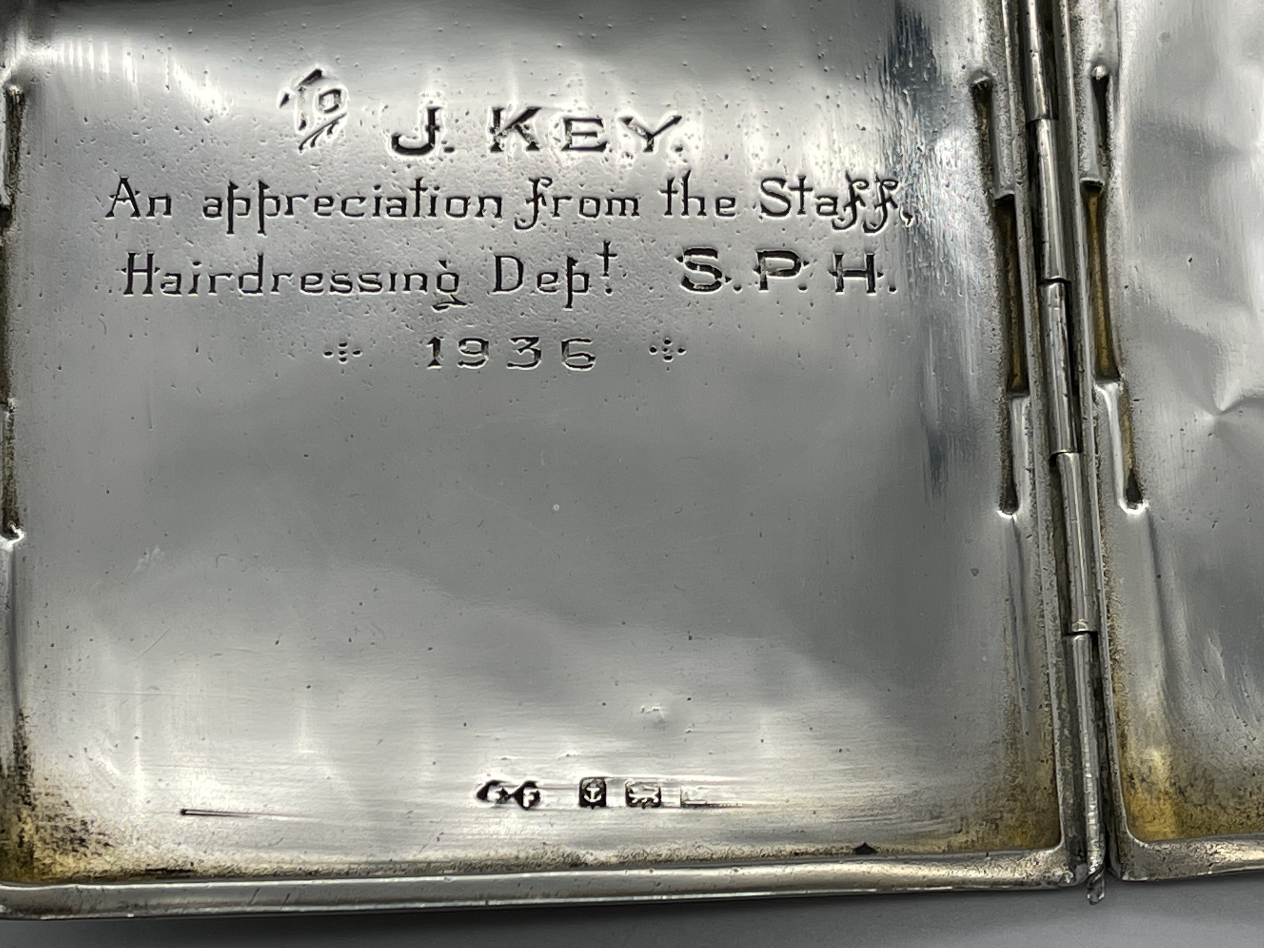 Hallmarked Silver Engraved Cup along with Hallmark - Image 11 of 25