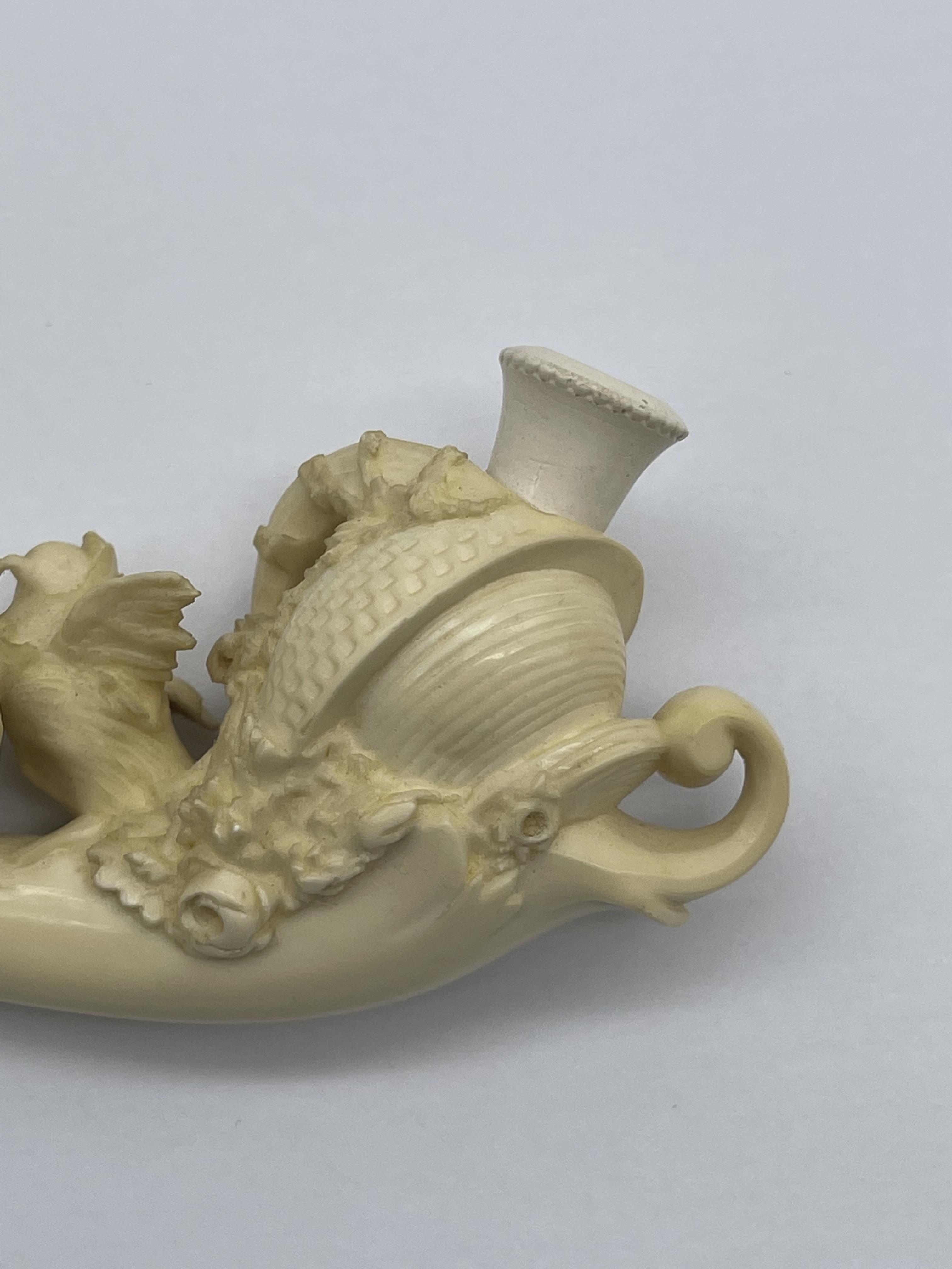 Cased, Beautifully Carved Meerschaum Pipe by S.W. - Image 6 of 12