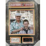 Framed Only Fools and Horses - Authentic Signature