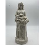 Parian Ware Sculpture. Damages present, please se