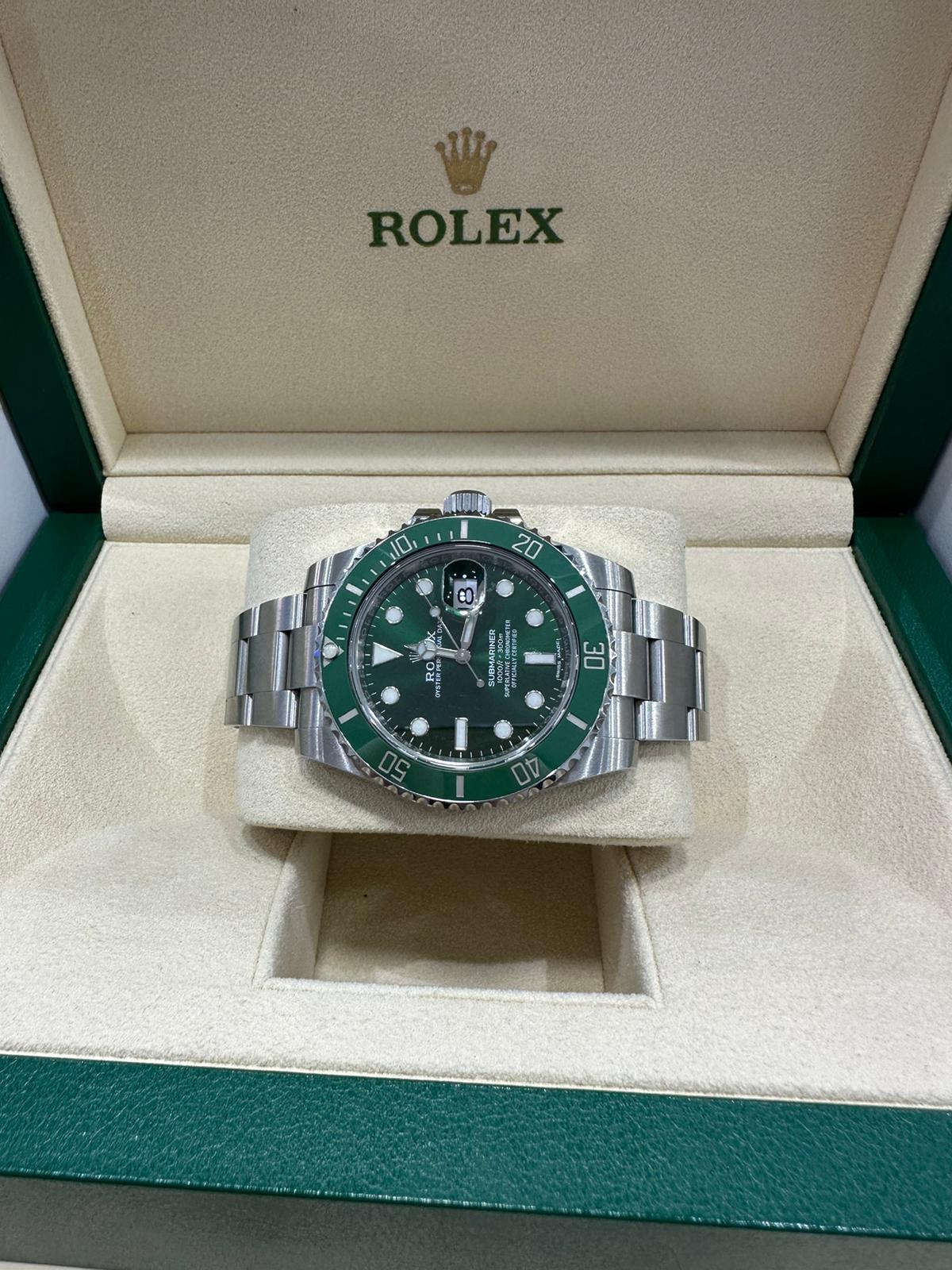 Rolex Submariner Hulk discontinued watch 2019 with - Image 8 of 10