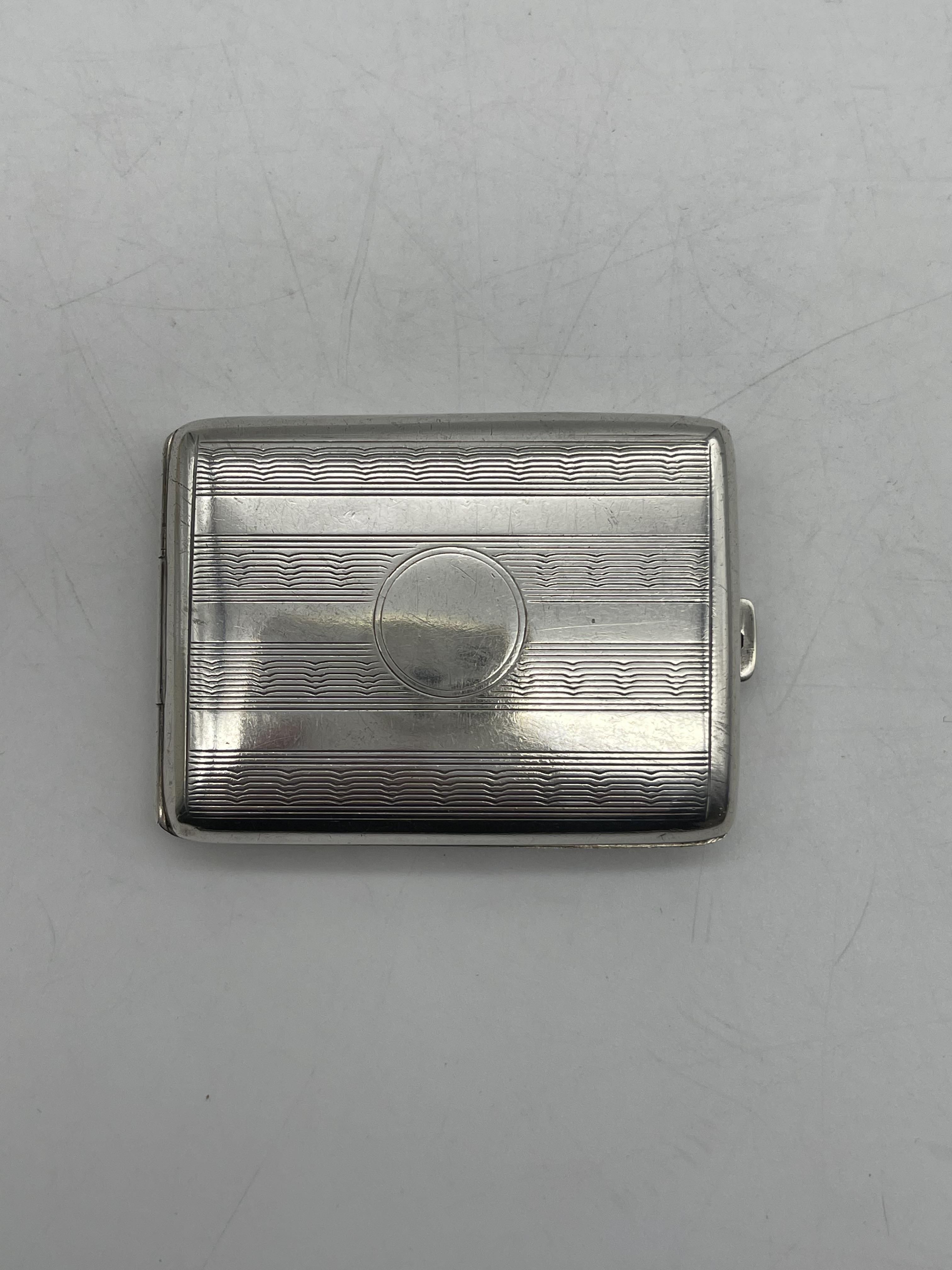 Hallmarked Silver Cigarette Case along with Three - Image 13 of 25