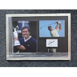 Signed Steve Ballesteros 1957-2011 5 x Manor Winne