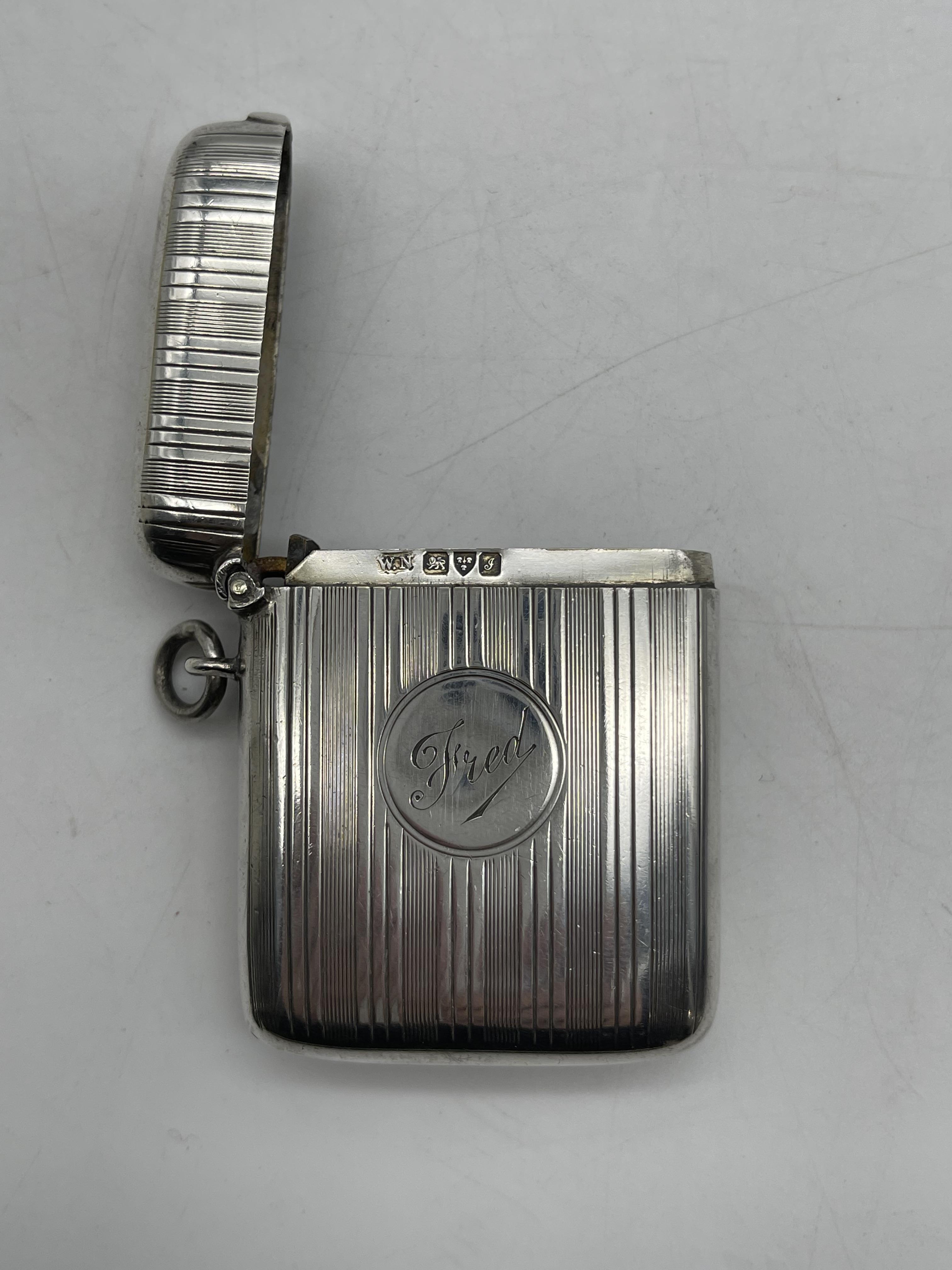 Hallmarked Silver Cigarette Case along with Three - Image 21 of 25