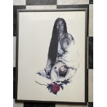 Framed and Signed Popo & Ruby Lee Limited Edition