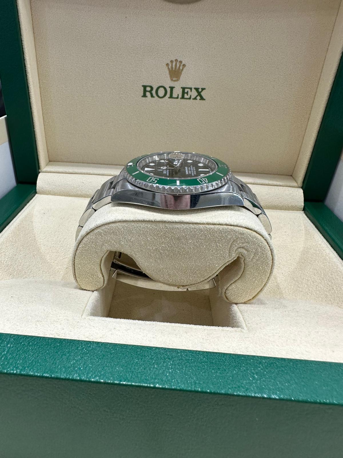 Rolex Submariner Hulk discontinued watch 2019 with - Image 4 of 10