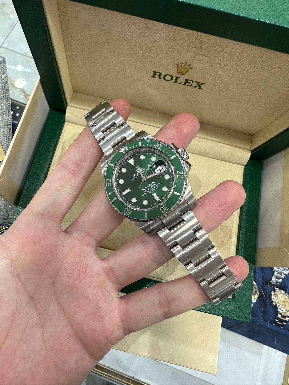 Rolex Submariner Hulk discontinued watch 2019 with - Image 2 of 10