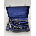 Cased Buffet Crampon Paris Clarinet.