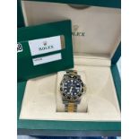 Rolex GMT-Master II steel and gold - 116713LN disc