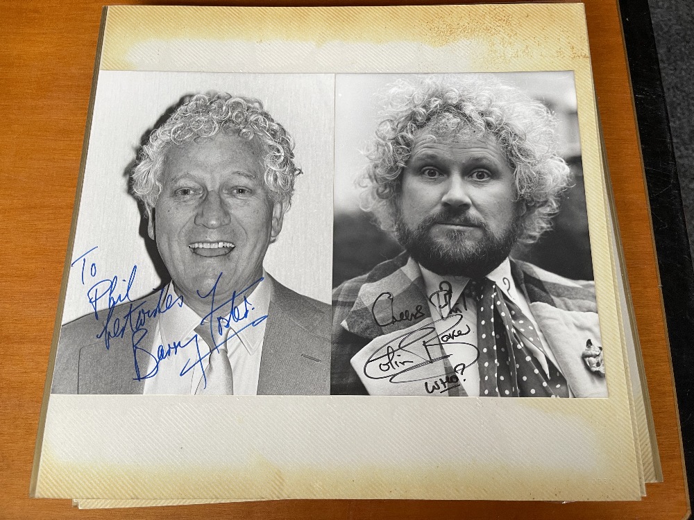 An Album Full of Black and White Autographed Photo - Image 26 of 121