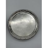 Hallmarked Silver Three Legged Tray. Total Weight