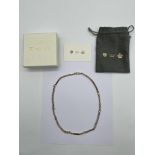 Annina Vogel Necklace. 9ct Gold Necklace with Box