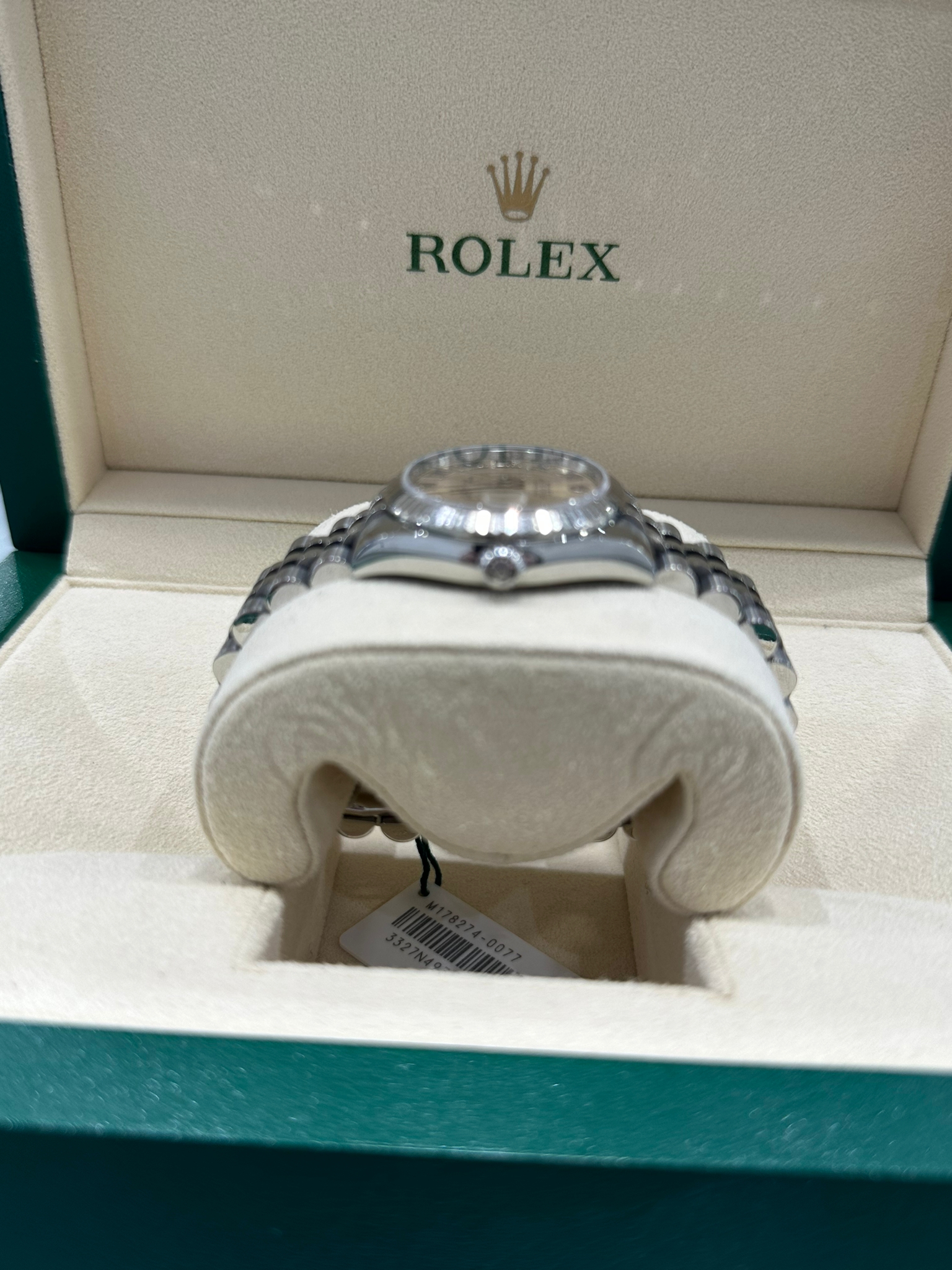 Rolex Datejust 31mm stainless steel with salmon pi - Image 7 of 10