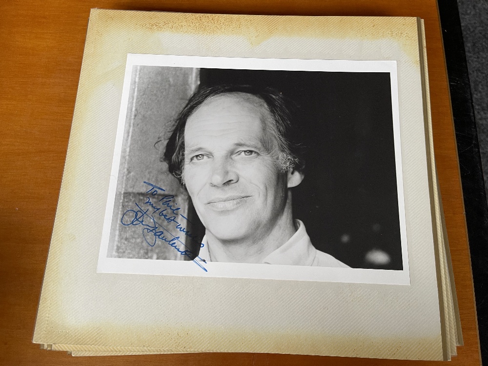 An Album Full of Black and White Autographed Photo - Image 18 of 121