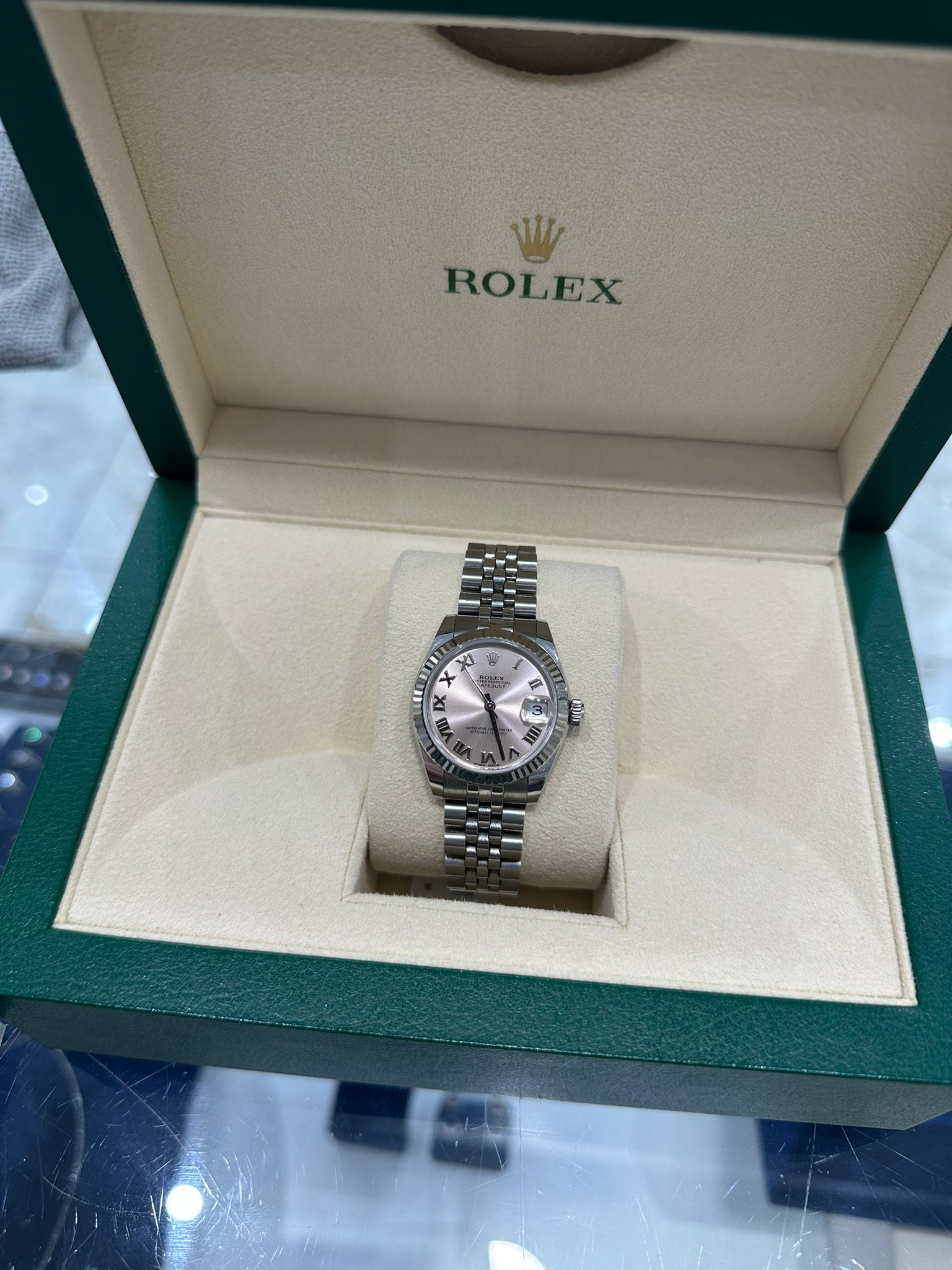Rolex Datejust 31mm stainless steel with salmon pi - Image 4 of 10