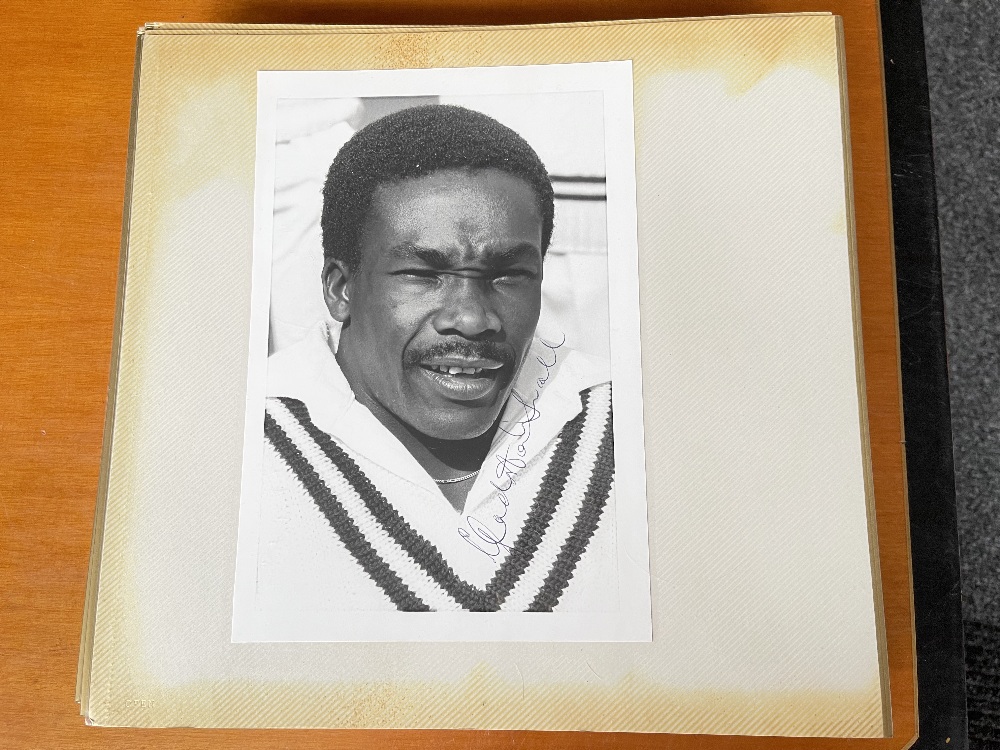 An Album Full of Black and White Autographed Photo - Image 2 of 121