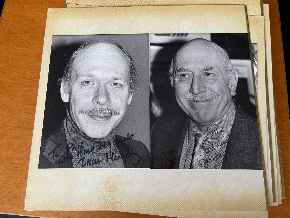 An Album Full of Black and White Autographed Photo - Image 15 of 121