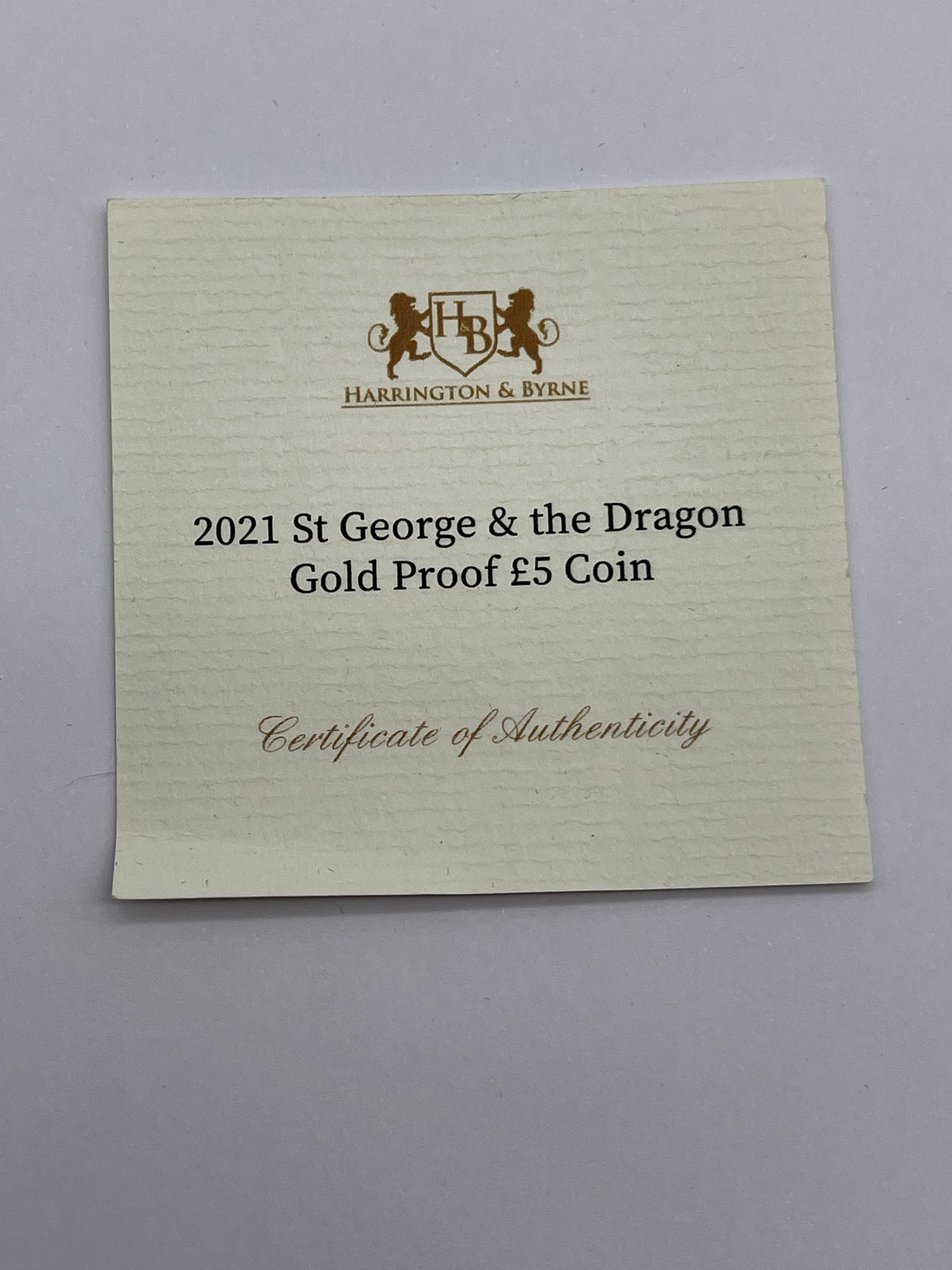 2020 & 2021 5 Dollars - Elizabeth II - St. George - Image 8 of 9