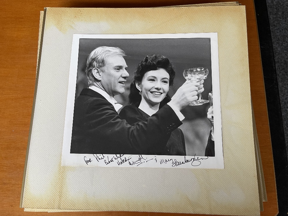 An Album Full of Black and White Autographed Photo - Image 4 of 121