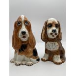 Pair of Price Kensington Large Dog Figures. Good