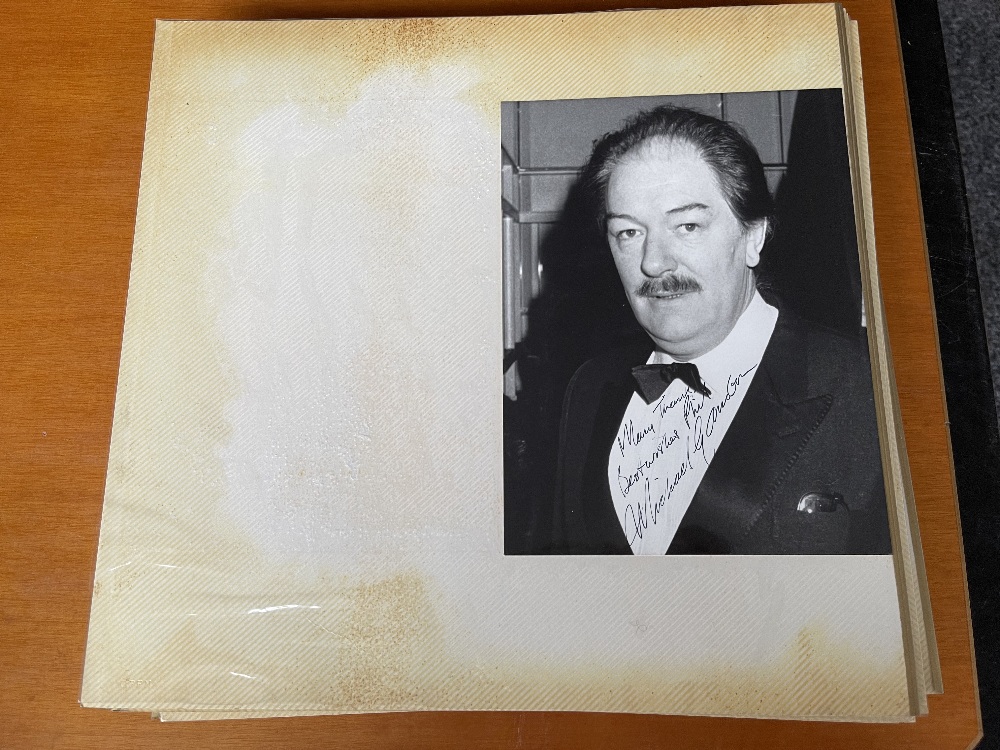 An Album Full of Black and White Autographed Photo - Image 12 of 121