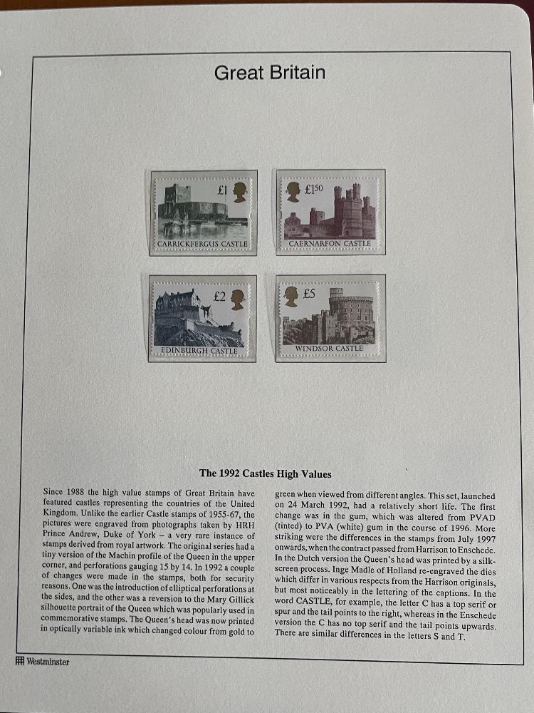 Collection of Six Stamp albums including Great Bri - Image 103 of 269