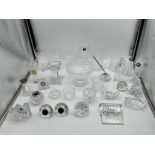 Collection of Waterford Waterford Crystal and othe